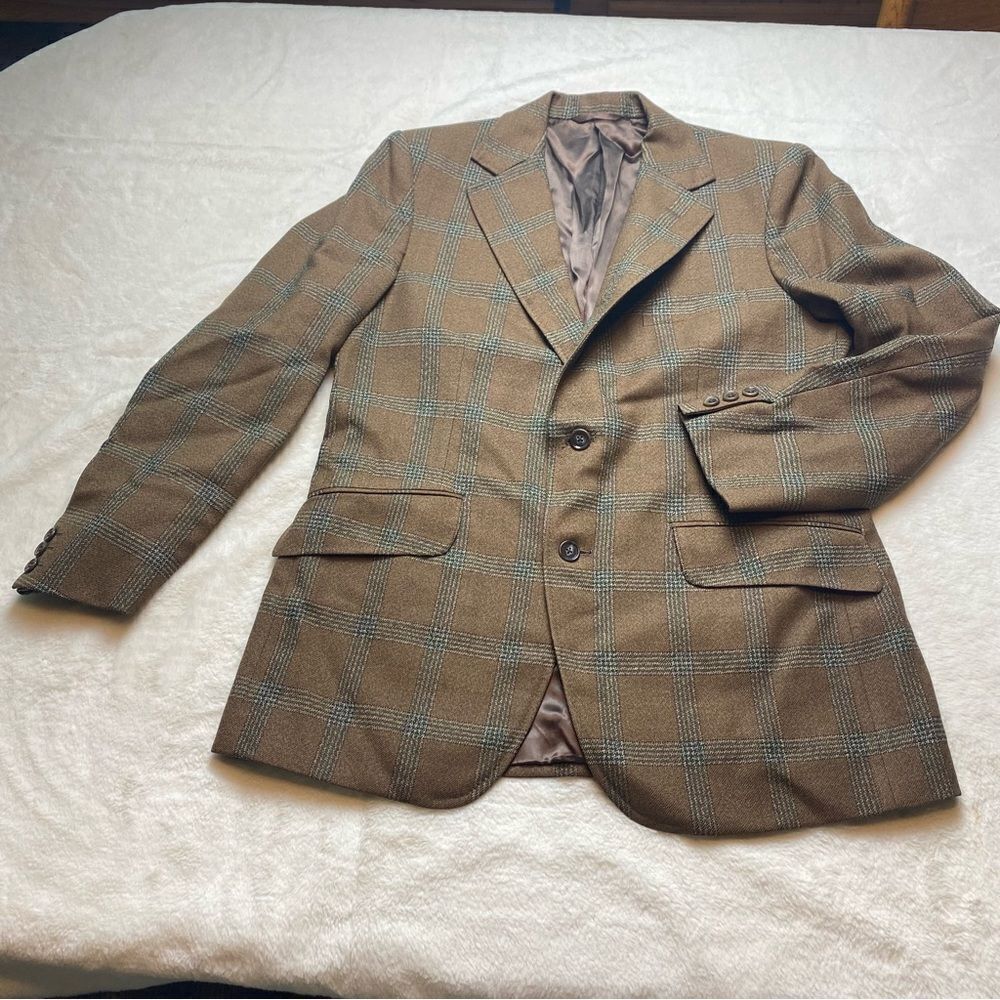 Robert Bunney Vintage Toreador Super Twisted Worsted Jacket Size 40